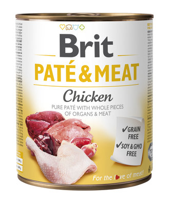 konz.Brit Pate & Meat Chicken 800 g