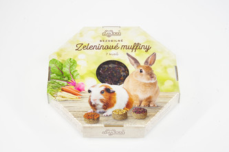 Bezobilne zeleninove muffiny 350g