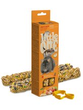 Little One tycinky s ovocem a orechy 2x60g