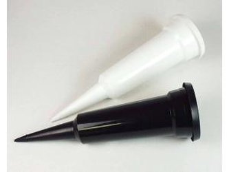 Váza hřbitovní UH zapichovací 32cm černá