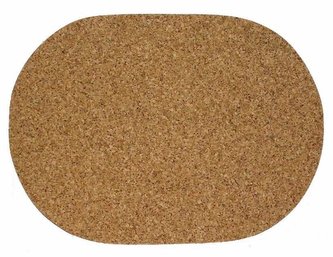 Prostírání korkové ovál 25x36cm  CZ