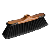 Smeták PH 34cm, hůl 130cm, imit. dřeva, netřepený chlup  GRAND