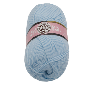 Příze LUX BABY - světle modrá - 100g / 340 m