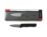 Nůž kuchyňský keramika  7,6cm černý  DOMESTIC