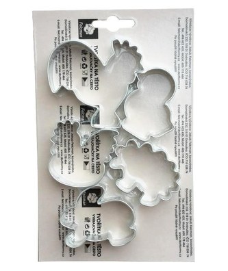 Vykrajovačka sada velikonoční 5ks 44mm  CZ