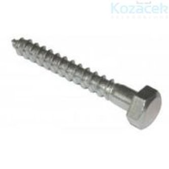 Vrut 6x 80mm Zn 6hran  100ks