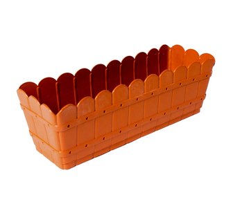 Truhlík  40cm  RUSTIKAL terakota