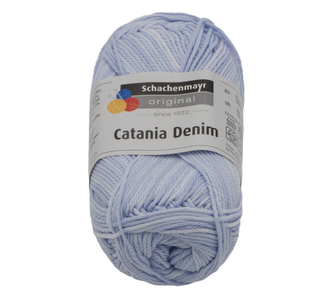 Příze CATANIA DENIM - světle modrá - 50g / 125 m