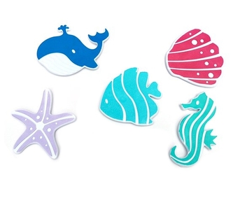 Podložka do vany protiskluzná 5ks samolepící  MINI BATH