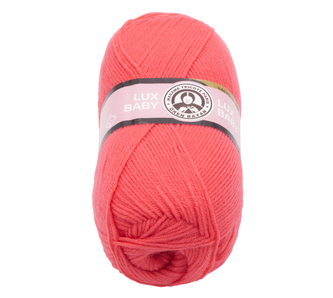 Příze LUX BABY - středně červená - 100g / 340 m