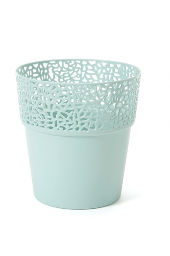 Obal květináče ROSA ¤17cm světle zelená