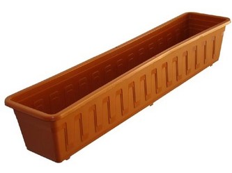 Truhlík 100cm  GARDEN terakota  CZ