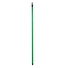 Hůl násada 120cm kov, potah, hrubý závit  KOZÁČEK zelená