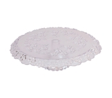 Podnos servírovací plast ¤34cm na nožce  CAKE