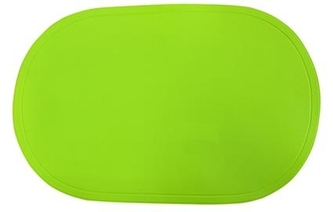 Prostírání měkké 44x29cm oválné zelené