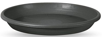 Miska pod květináč VERONA CILINDRO ¤22cm antracit