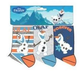 SADA 3 KS PONOŽEK FROZEN OLAF - velikost 31-34