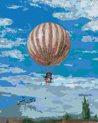 Malování podle čísel - BALÓN (PÁL SZINYEI MERSE) - 40x50 cm, bez rámu a bez vypnutí plátna Malování podle čísel - BALÓN (PÁL SZINYEI MERSE) - 40x50 cm, bez rámu a bez vypnutí plátna