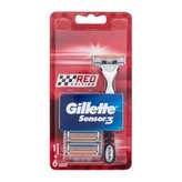 Gillette Sensor3 Holicí strojek Red Edition 1 ks pro muže