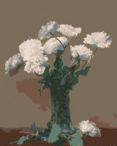Malování podle čísel - PIVOŇKY (HENRI FANTIN-LATOUR) - 40x50 cm, vypnuté plátno na rám