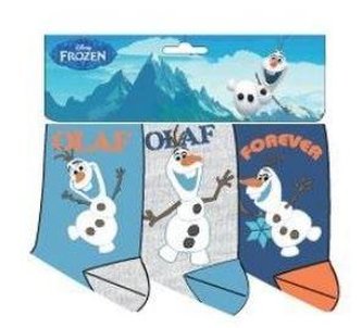 SADA 3 KS PONOŽEK FROZEN OLAF - velikost 31-34
