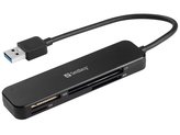 Sandberg USB 3.0 Pocket Card Reader, čtečky paměťových karet