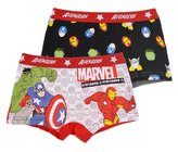 SADA 2 KS BOXERKY AVENGERS bio - velikost 4-5
