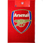 Kobereček FC Arsenal: Znak (80 x 50 cm) červený polyamid