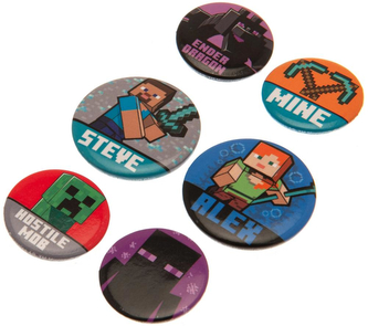 Sada odznaků Minecraft