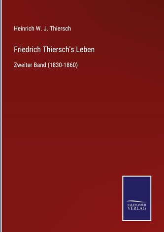 Friedrich Thiersch's Leben