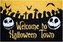 Rohožka Nightmare Before Christmas|Ukradené Vánoce: Vítejte ve měste Halloween (60 x 40 cm) černá