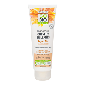 Šampon argan pro lesk — pro normální až suché vlasy 250 ml BIO  SO’BiO étic