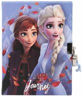 Blok se zámkem Frozen II|Ledové království 2: Journey (15 x 19 x 2 cm)