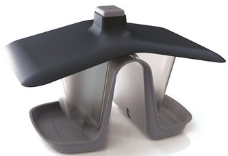 Krmítko pro ptáky BIRDYFEED DOUBLE šedý kámen 28cm