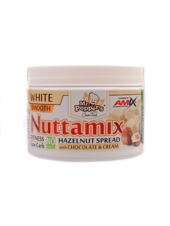 Amix Mr. Poppers - Nuttamix 250g - crunchy smooth white