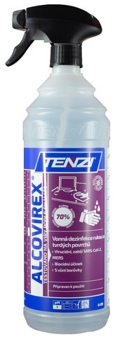 Dezinfekce na ruce a povrchy 1 l Alcovirex borůvková
