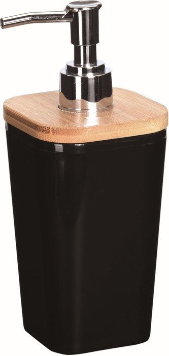 Dávkovač mýdla 380 ml plast / bambus