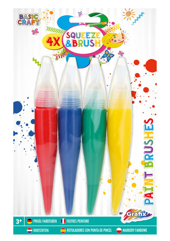 Malířské štětce barvící