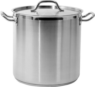 Hrnec vysoký s poklicí NEREZ 32x32cm 25,7l Hrnec vysoký s poklicí NEREZ 32x32cm 25,7l