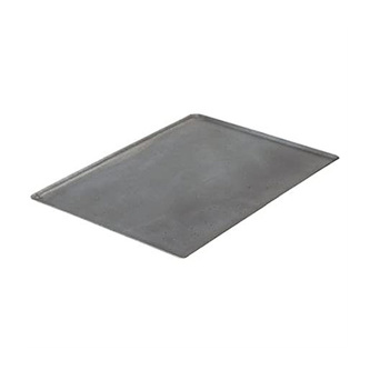 Pečení de Buyer, 5363.40, plech na pečení, oblé hrany, modrá ocel, rozměry 40 x 30 x 1 cm