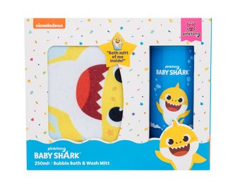 Pinkfong Baby Shark pěna do koupele 250 ml + mycí rukavice