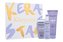 Kérastase Blond Absolu šampon Blond Absolu Bain Ultra-Violet Anti-brass Purple Shampoo 250 ml + intenzivní péče na vlasy Blond Absolu Cicaflash Intense Fortifying Treatment 250 ml + termoochranné sérum na vlasy Blond Absolu Cicaplasme Universal Fortifying