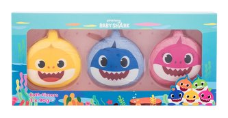 Pinkfong Baby Shark šumivá bomba do koupele 3 x 90 g
