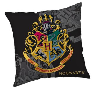Polštářek - Harry Potter černý