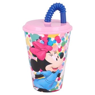 PLASTOVÝ KELÍMEK S BRČKEM MINNIE