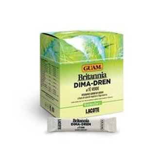 DEADIA Cosmetics Tekutý doplněk stravy se zeleným čajem na zeštíhlení postavy Britannia Dima-Dren 30 sáčků woman