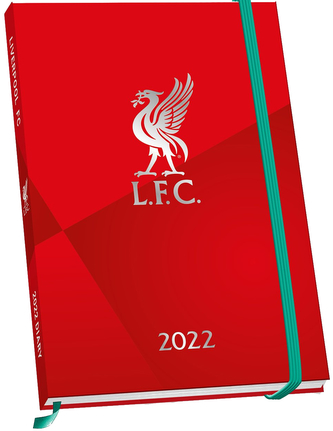 Diář A5 2022: FC Liverpool (15,6 x 21,2 x 1,5 cm)