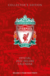 Deluxe kalendář 2022: FC Liverpool (42 x 29,7 cm)