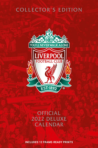 Deluxe kalendář 2022: FC Liverpool (42 x 29,7 cm)