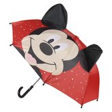 Skládací deštník Disney: Mickey Mouse s ušima (průměr 72 cm)